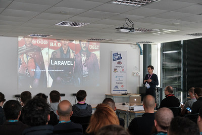 Conférence en cours à l'AFUP Day 2019 Lyon - photo de Benjamin Lévêque