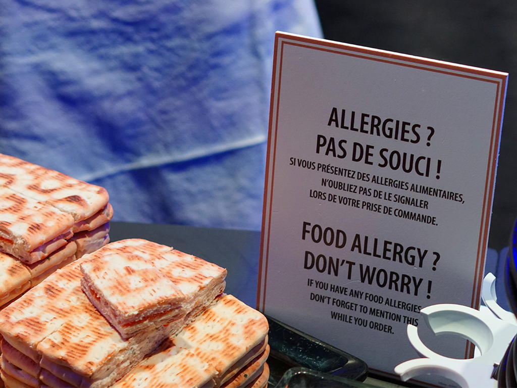 "Allergies ? Pas de souci !"