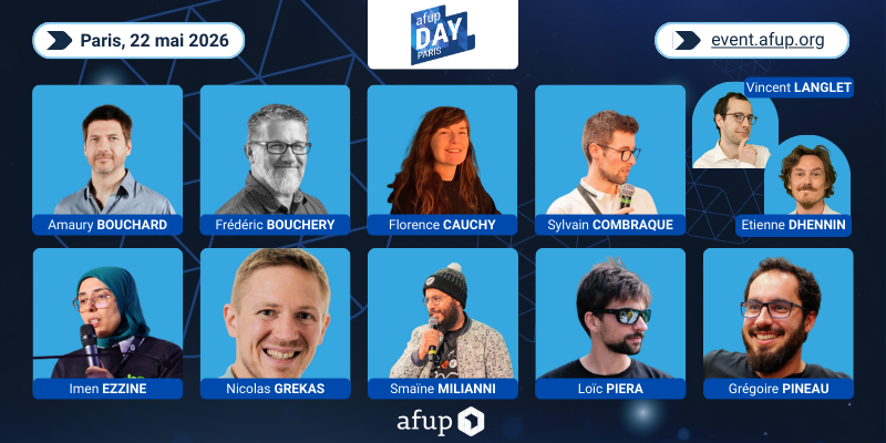Trombinoscope des speakers de l'AFUP Day 2026 Paris
